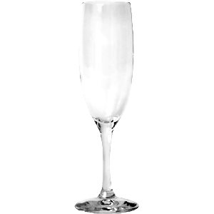 Бокал для шампанского флюте «Диамант»; стекло; 190 мл; диаметр=71, высота=185 мм; прозрачный