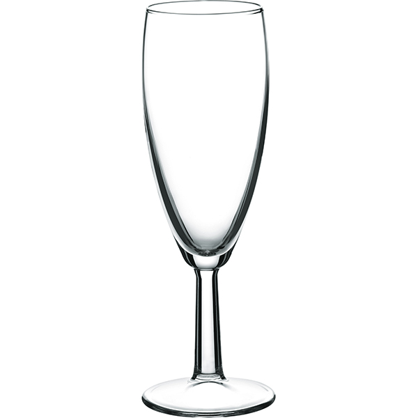 Бокал для шампанского флюте «Банкет»; стекло; 155 мл; диаметр=51, высота=173 мм; прозрачный