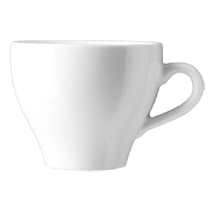 Чашка кофейная «Везувио»; материал: фарфор; 85 мл; диаметр=6.4, высота=8.6, ширина=6.1 см.; белый