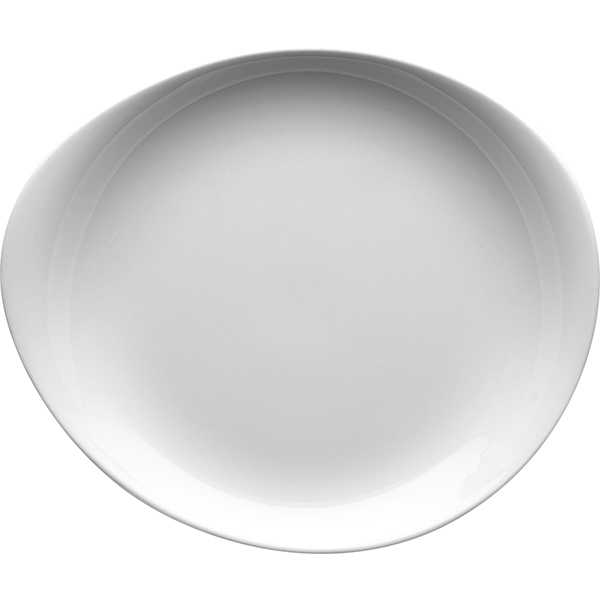Салатник «ФриСтайл»; материал: фарфор; диаметр=24 см.; белый