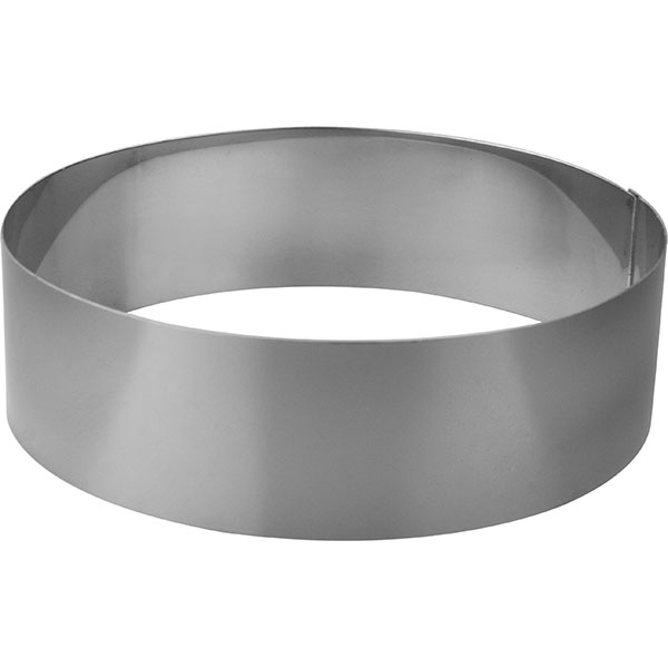 Кольцо для выкладки гарниров; сталь нержавеющая; диаметр=200, высота=60 мм