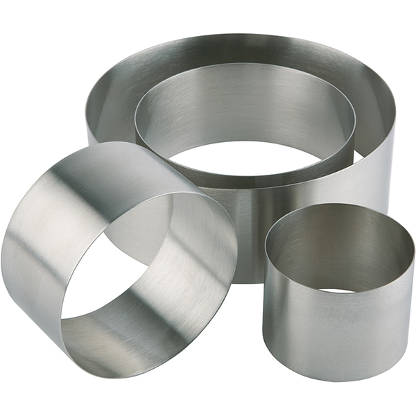 Кольцо кондитерское  сталь нержавеющая  диаметр=100, высота=45 мм APS