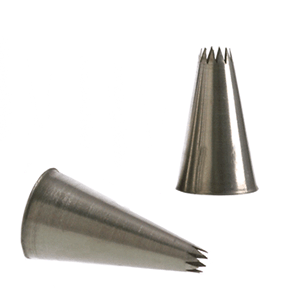 Набор кондитерских насадок «Звезда» (2 штуки); сталь нержавеющая; диаметр=7 мм