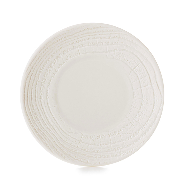 Тарелка пирожковая «Арборесценс»; материал: фарфор; диаметр=16 см.; слоновая кость