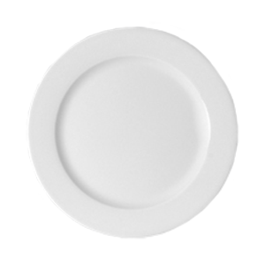 Тарелка мелкая «Мэтр»; материал: фарфор; диаметр=19 см.; серый