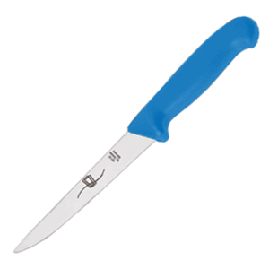 Нож обвалочный голубая ручка  длина=13 см.  MATFER