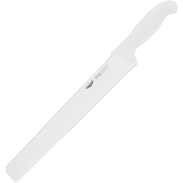 Нож для нарезки сыра  белая ручка  длина=30 см. Paderno