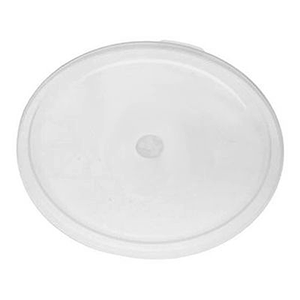 Крышка для контейнера; полиэтилен; диаметр=37.8 см.; белый