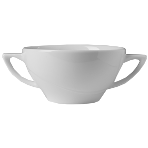 Супница, Бульонница (бульонная чашка) «Атлантис»; материал: фарфор; 250 мл; белый