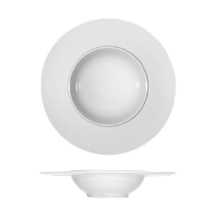 Тарелка для пасты «Комплимент»; материал: фарфор; диаметр=24 см.