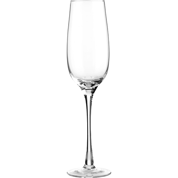 Бокал для шампанского флюте «Данте»; стекло; 180 мл; диаметр=58, высота=230 мм; прозрачный
