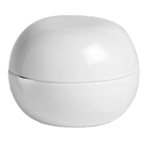 Масленка с крышкой «Аура»  материал: фарфор  диаметр=7.6 см. Steelite