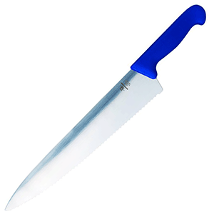 Нож для рыбы  синяя ручка  сталь нержавеющая,пластик MATFER