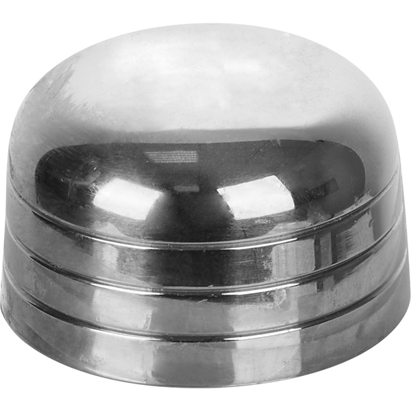 Крышка для шейкера «Илса»; сталь нержавеющая; 500 мл; диаметр=4.4/4, высота=2.5 см.; металлический