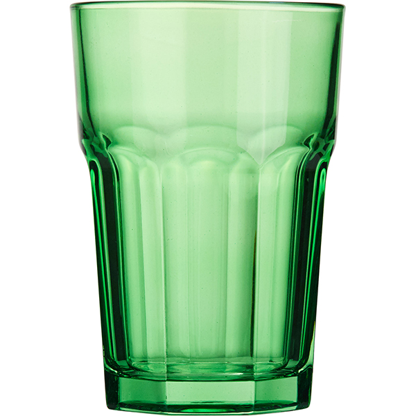 Хайбол «Энжой»; стекло; 350мл; D=83,H=122мм; зеленый 