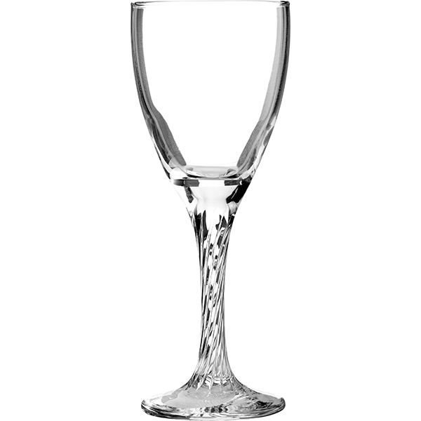 Бокал для вина «Твист»; стекло; 180мл; D=69,H=178мм; прозрачный