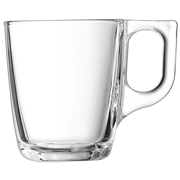 Чашка кофейная «Волюто»; стекло; 90мл; D=8.3, H=6.8см; прозрачный