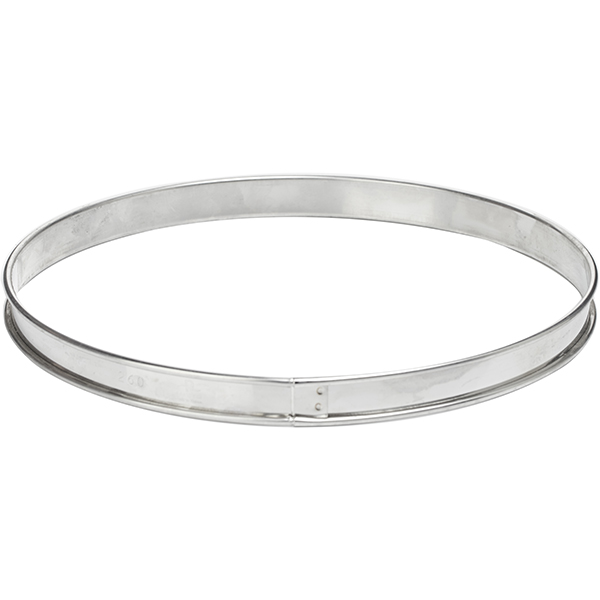 Кольцо кондитерское; сталь нержавеющая; диаметр=320, высота=20 мм; металлический