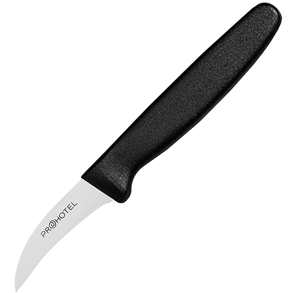 Нож для фигурной нарезки «Проотель»  сталь нержавеющая,пластик  L=160/160,B=13мм Yangdong