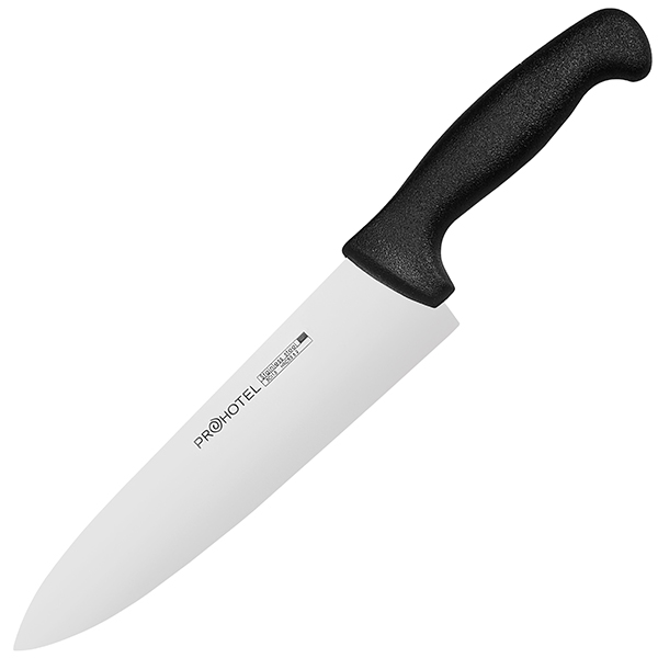 Нож поварской «Проотель»  сталь нержавеющая, пластик  L=34/20,B=4.7см Yangdong
