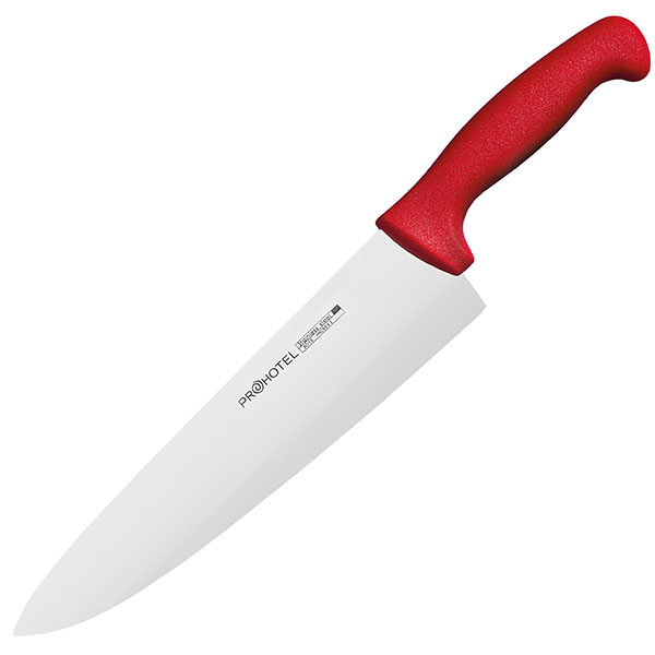 Нож поварской «Проотель»  сталь нержавеющая,пластик  L=38/24,B=5.5см Yangdong
