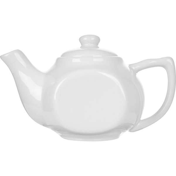Чайник с крышкой «Проотель»; материал: фарфор; 260 мл; белый