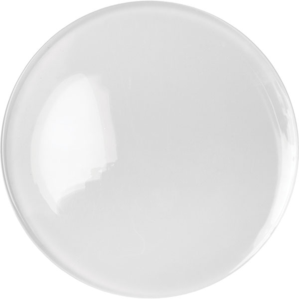 Тарелка «Фул Мун»; стекло; D=33см; прозрачный