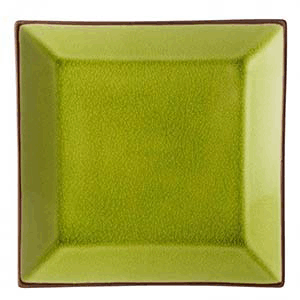 Тарелка квадратная «Сохо»  керамика  L=25,B=25см Utopia