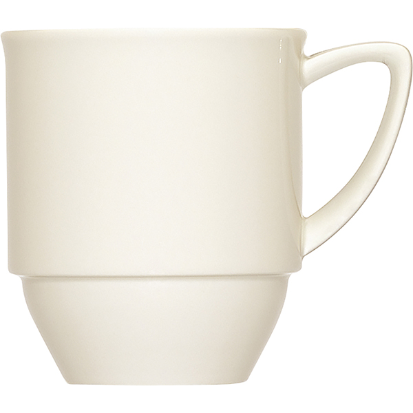 Чашка чайная «Рафинез»; фарфор; 220мл; слоновая кость