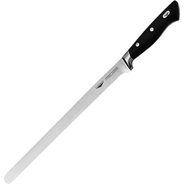 Нож рыбный для тонкой нарезки; сталь нержавеющая,пластик; L=30см