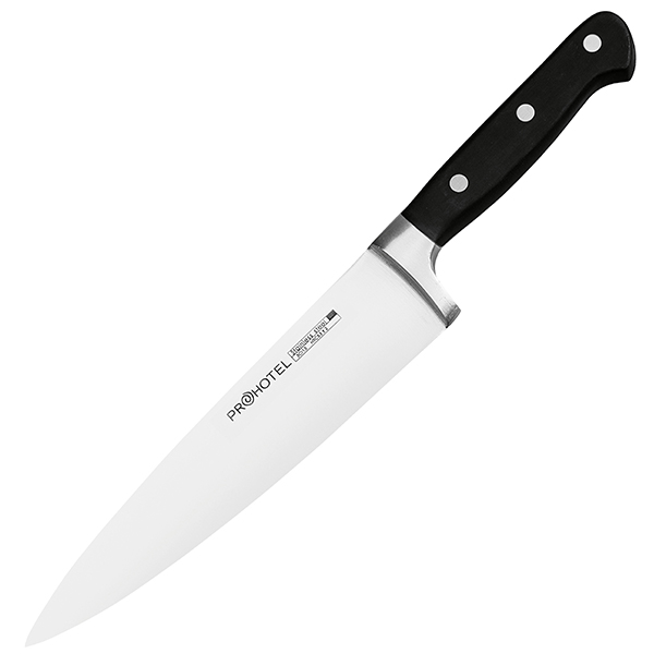 Нож поварской «Проотель»; сталь нержавеющая, пластик; L=34.5/21, B=4.5см