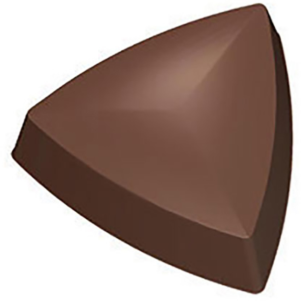 Форма для шоколада «Треугольник» [28 шт]; поликарбонат; L=3.3,B=3.3см