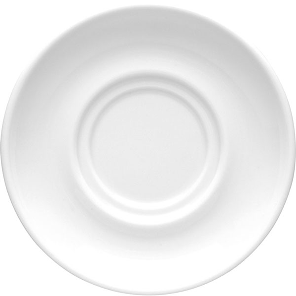 Блюдце «Кашуб-хел-комби»; материал: фарфор; диаметр=14, высота=1.5 см.; белый