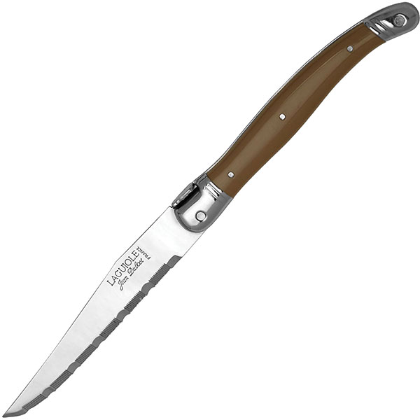 Нож для стейка  сталь нержавеющая,пластик  светло-коричневая Steelite