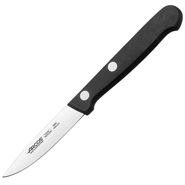 Нож для чистки овощей и фруктов «Универсал»  сталь нержавеющая,полиоксиметилен  L=7.5см ARCOS