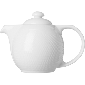 Чайник «Портофино»; материал: фарфор; 700 мл; диаметр=7, высота=14, длина=20, ширина=13 см.; белый