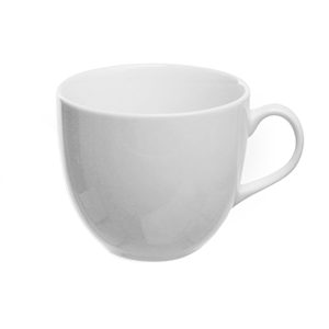 Чашка чайная «Перла»; фарфор; 210мл; белый
