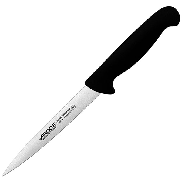 Нож для филе «2900»  сталь нержавеющая,полипропилен  L=17см ARCOS