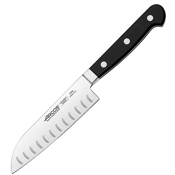 Нож поварской «Класика»; сталь нержавеющая,полиоксиметилен; L=14см