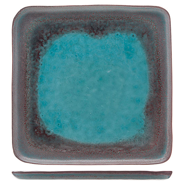 Тарелка квадратная  керамика  L=27.5,B=27.5см Cosy&Trendy