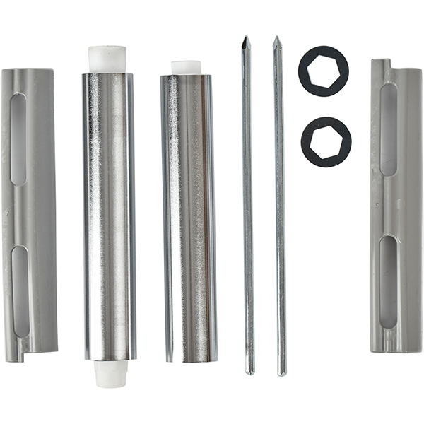 Набор роликов для теста артикул100,190; сталь нержавеющая; диаметр=25, длина=165 мм; металлический