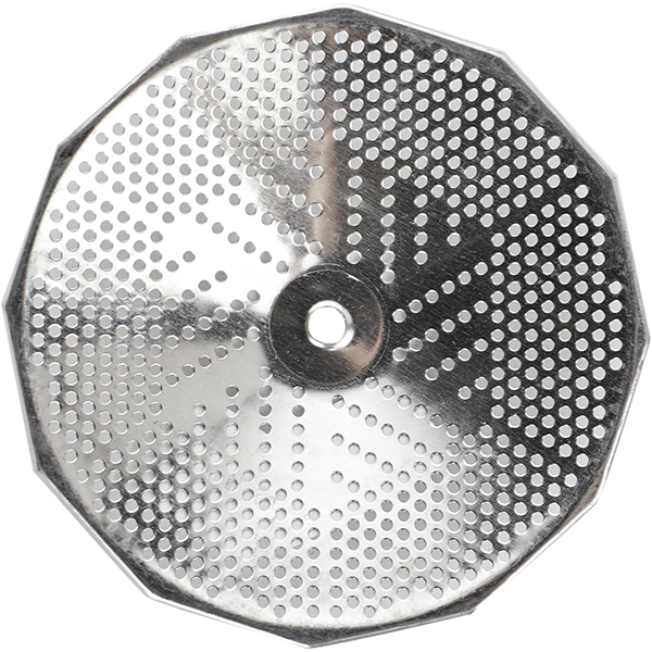 Сменный диск для артикул 4141211 ячейка 2.5 мм; жесть белая; диаметр=14, высота=2 см.; металлический