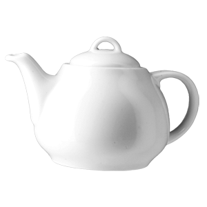 Чайник «Везувио»; материал: фарфор; 260 мл; диаметр=9.3, высота=13.7, ширина=9.6 см.; белый