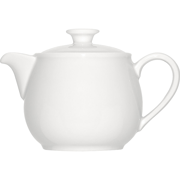 Чайник «Бонн»; материал: фарфор; 750 мл; белый