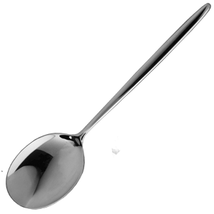 Ложка для салата «Оливия»; сталь нержавеющая; длина=260/80, ширина=3 мм; металлический
