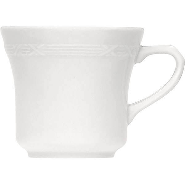 Чашка чайная «Штутгарт»; материал: фарфор; 260 мл; белый