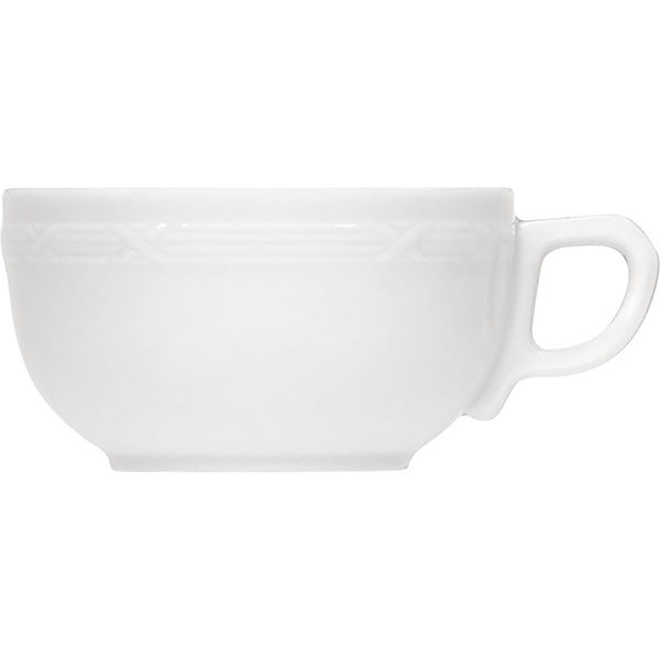 Чашка чайная «Штутгарт»; материал: фарфор; 210 мл; белый