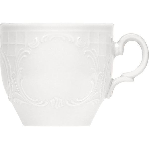 Чашка чайная высокая «Моцарт»; материал: фарфор; 250 мл; белый