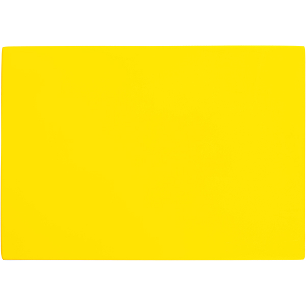 Доска разделочная; пластик; высота=18, длина=500, ширина=350 мм; желтый 