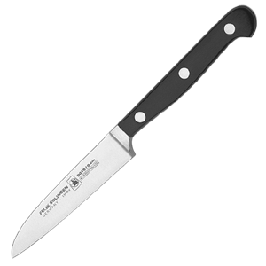 Нож для чистки овощей и фруктов «Глория Люкс»  сталь  высота=1.5, длина=20.5/9, ширина=7.5 см. Felix